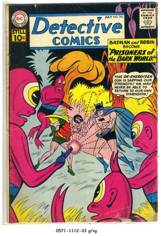 DETECTIVE Comics #293 © 1959 DC Comics